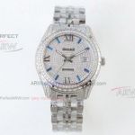 AAA Grade Swiss Rolex Pearlmaster Full Diamond Watches - For Men - Fully Iced Out